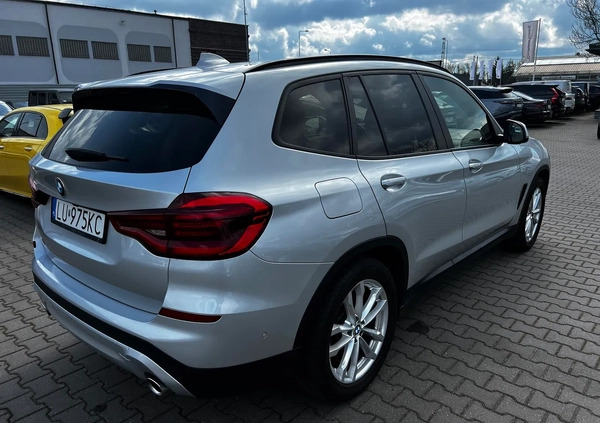 BMW X3 cena 99900 przebieg: 227370, rok produkcji 2019 z Polanów małe 781